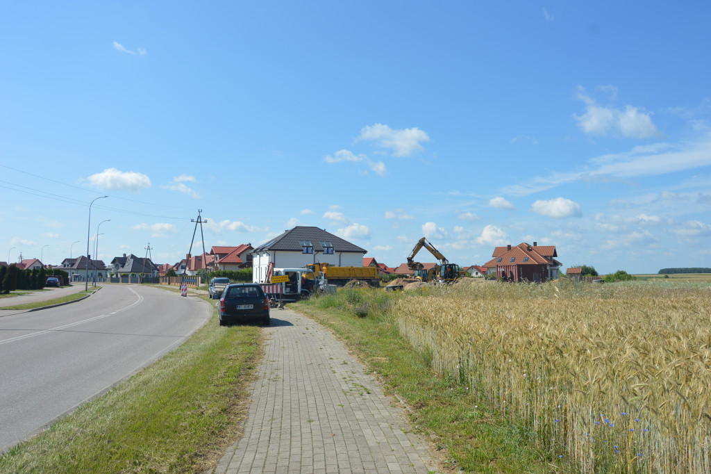 Ulica Lipowa w Kolnie
