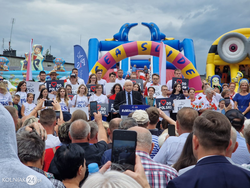 Jarosław Kaczyński w Stawiskach