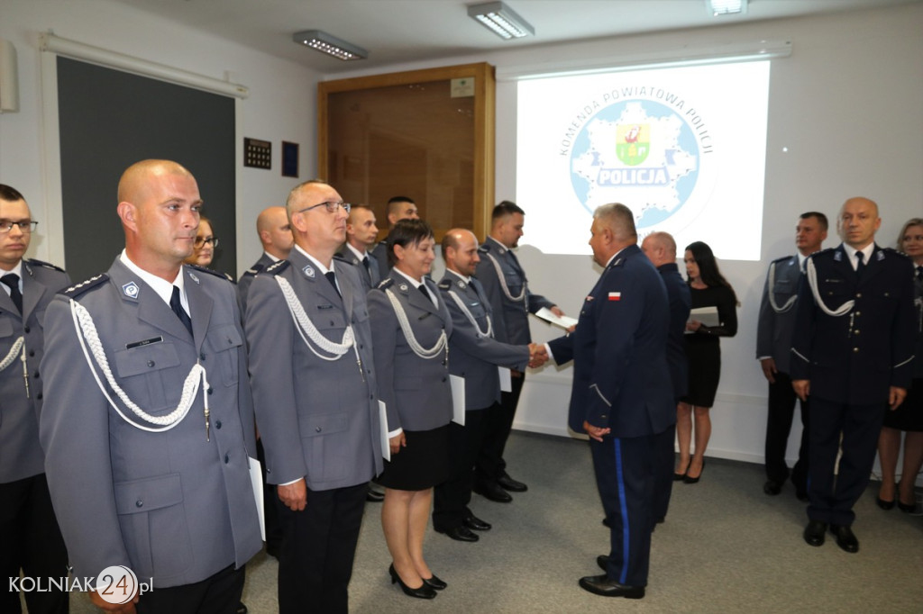 OBCHODY ŚWIĘTA POLICJI W KOLNEŃSKIEJ KOMENDZIE