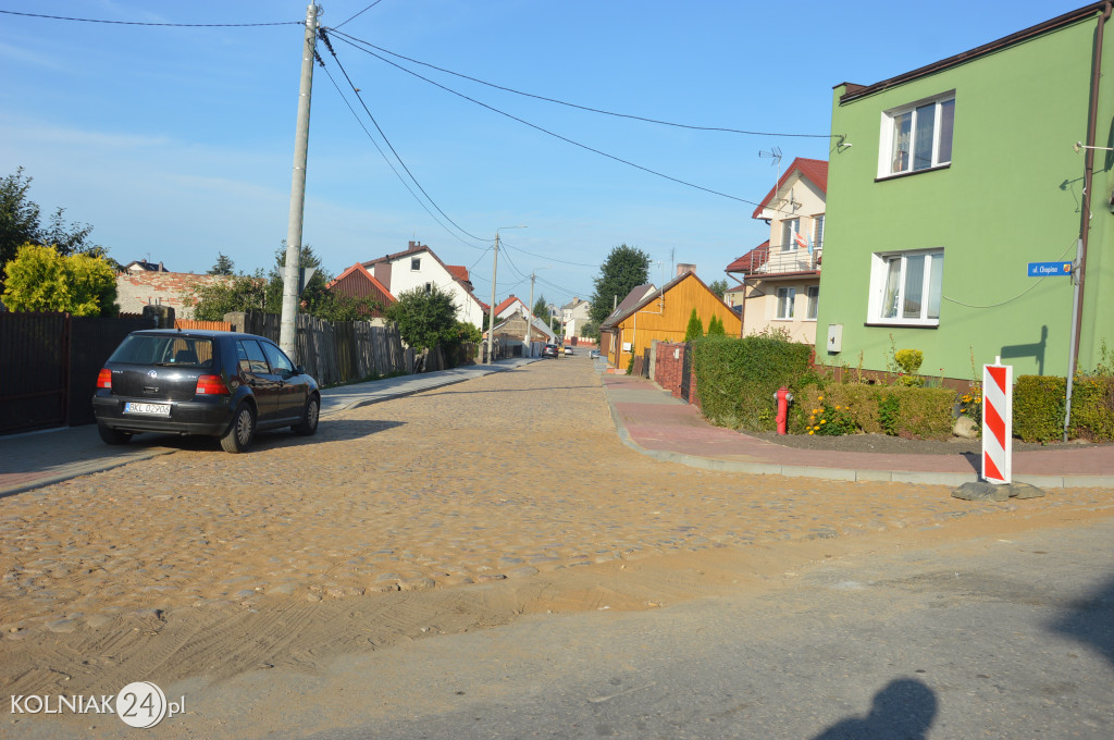 Koniec remontu ulicy Chopina