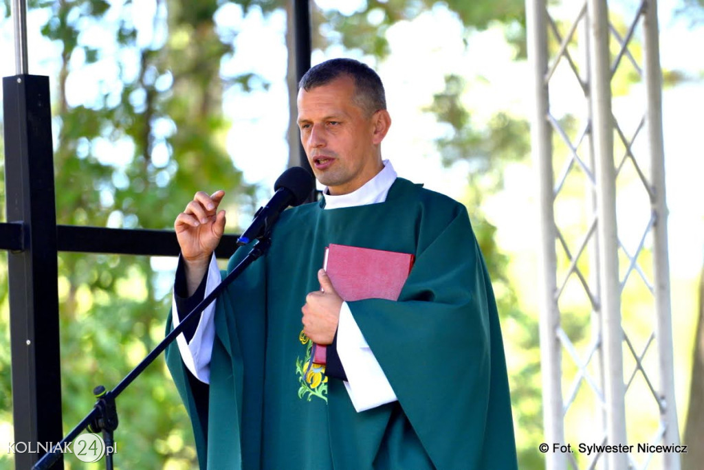 Odsłonięcie muralu w Koźle