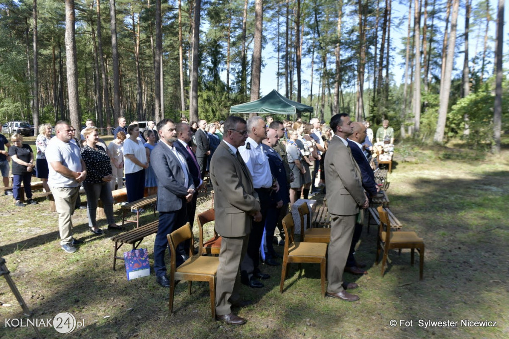 Odsłonięcie muralu w Koźle