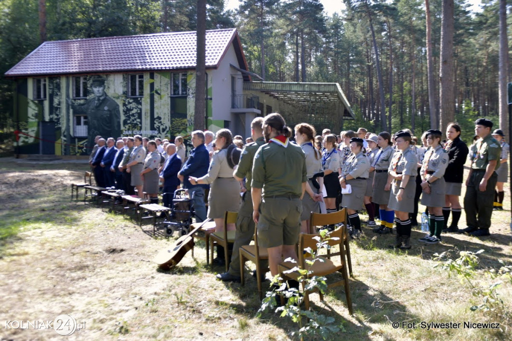 Odsłonięcie muralu w Koźle