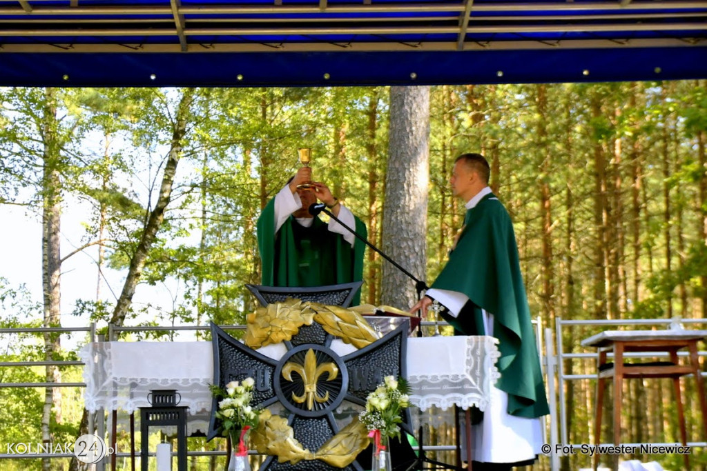 Odsłonięcie muralu w Koźle