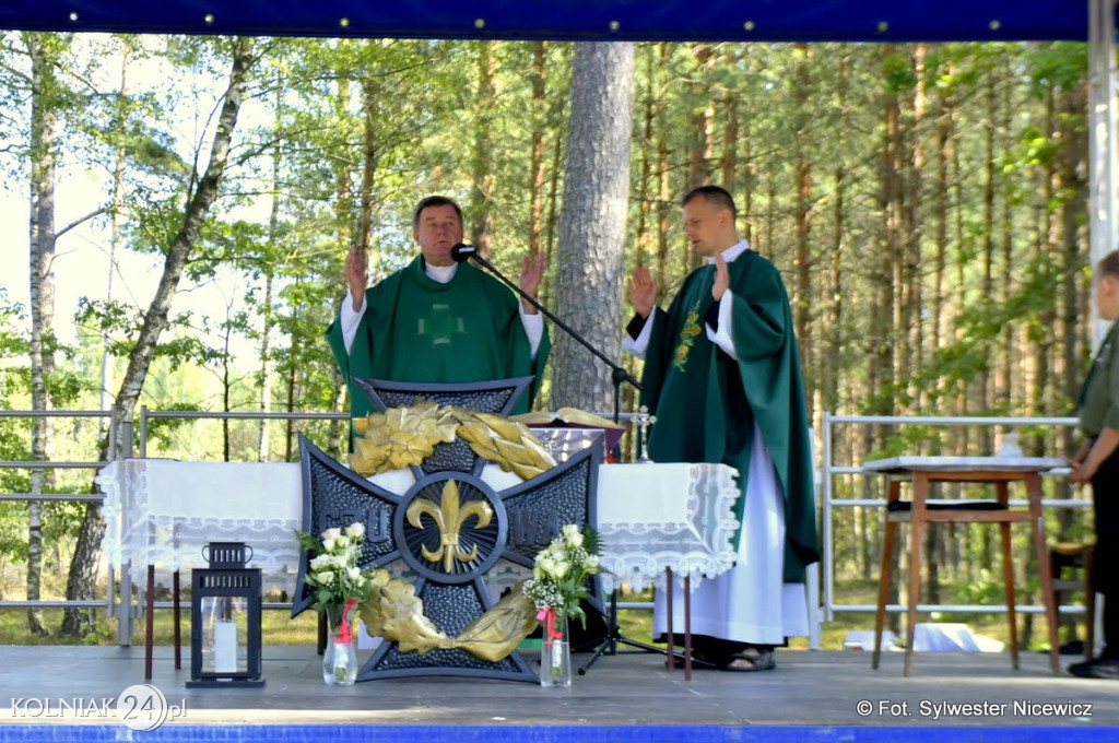 Odsłonięcie muralu w Koźle