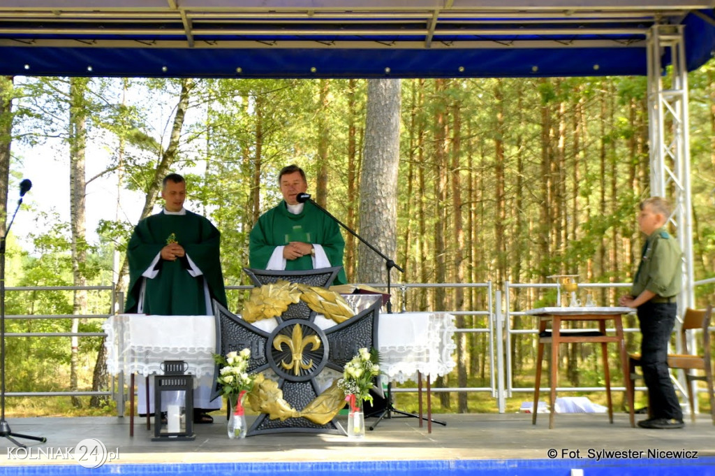 Odsłonięcie muralu w Koźle