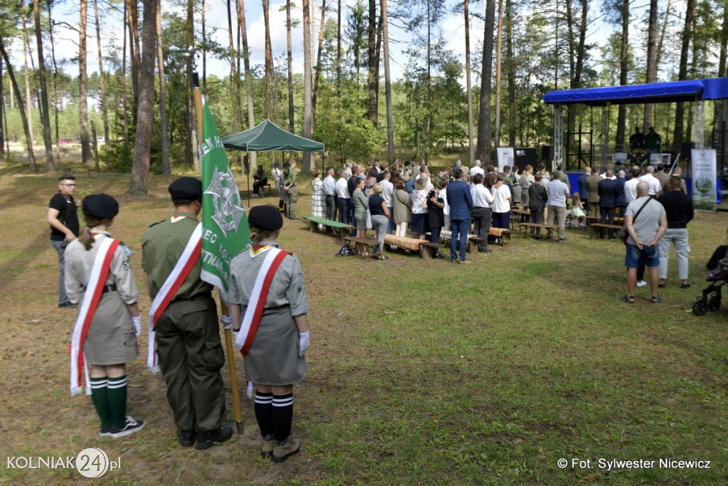 Odsłonięcie muralu w Koźle