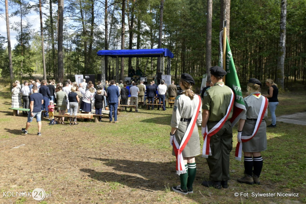Odsłonięcie muralu w Koźle