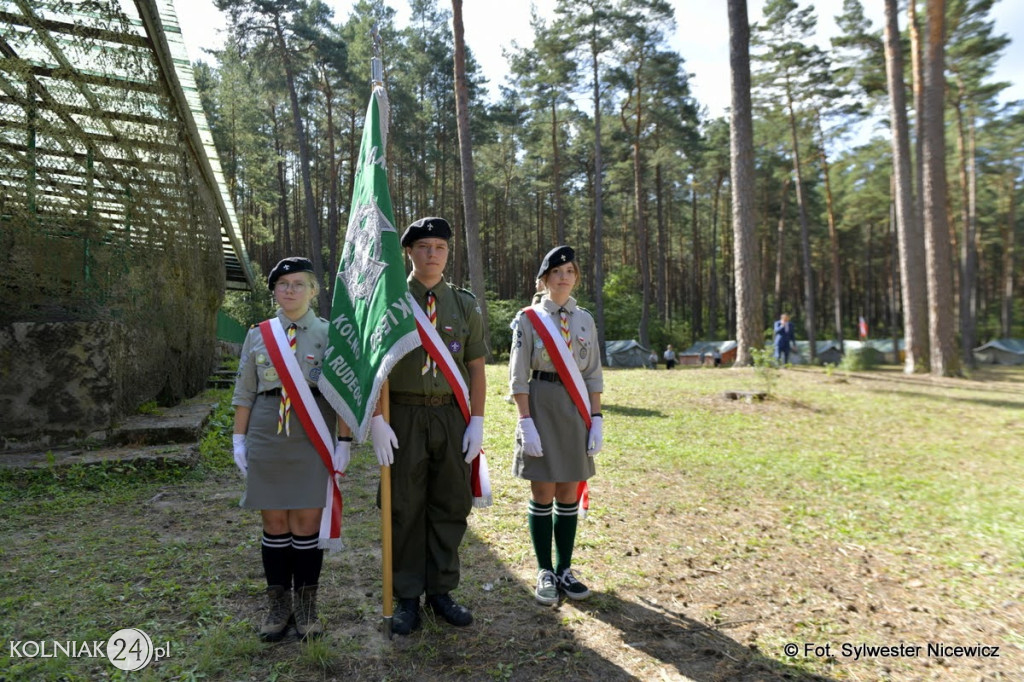 Odsłonięcie muralu w Koźle
