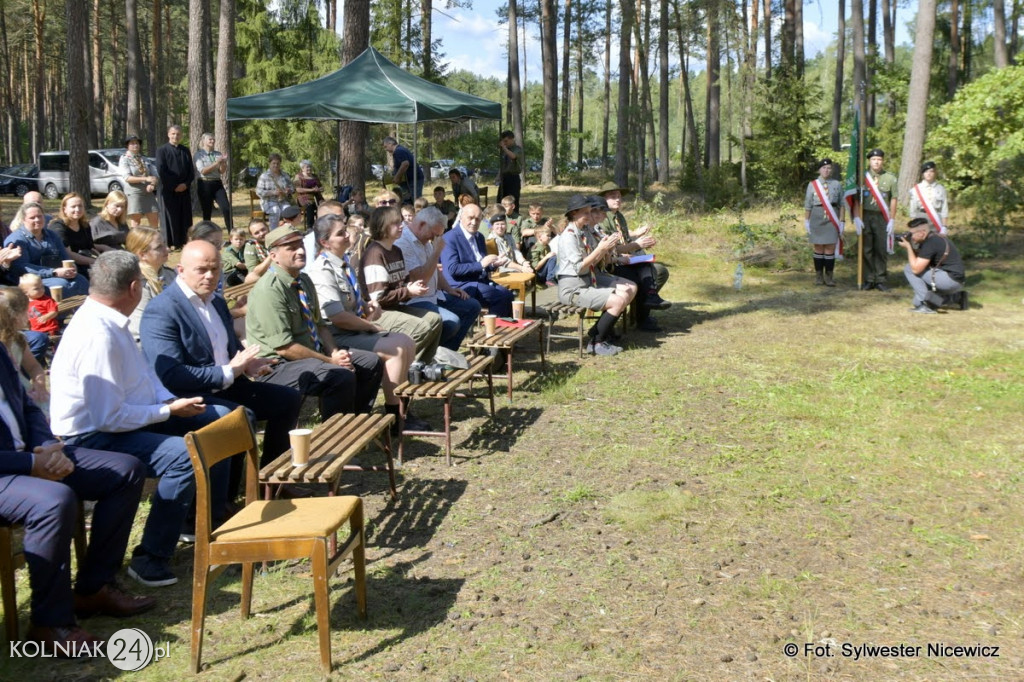 Odsłonięcie muralu w Koźle