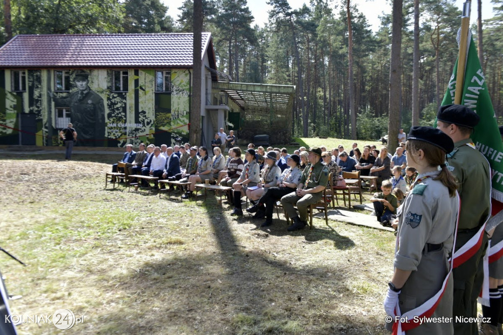 Odsłonięcie muralu w Koźle