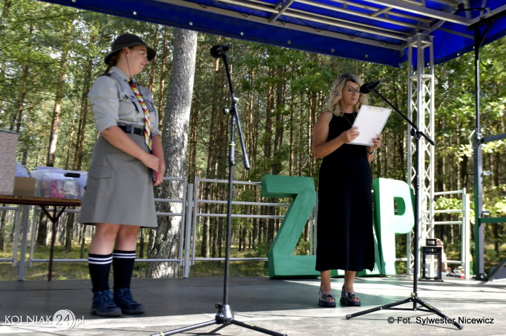 Odsłonięcie muralu w Koźle