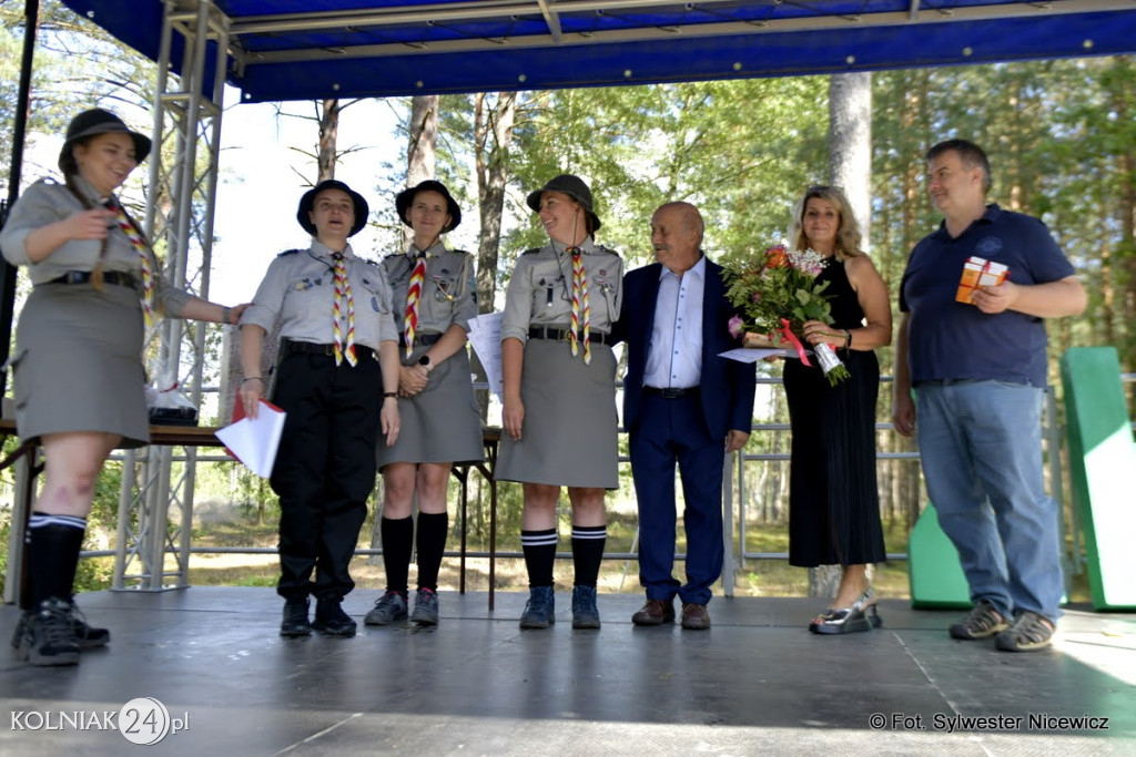 Odsłonięcie muralu w Koźle