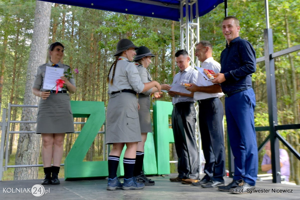 Odsłonięcie muralu w Koźle