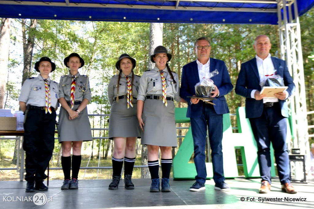 Odsłonięcie muralu w Koźle