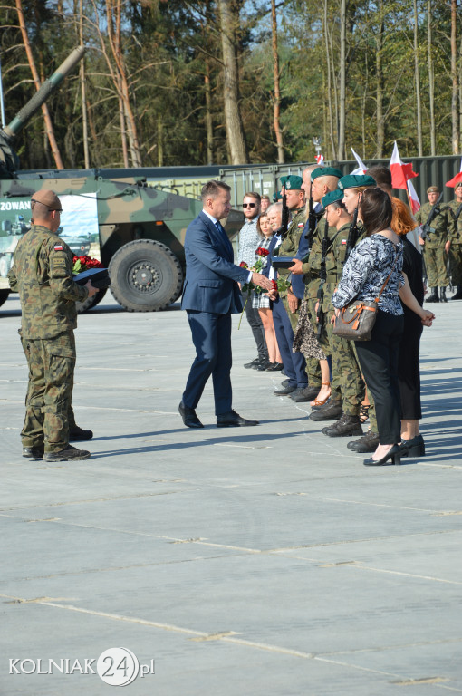 Przysięga wojskowa w Kolnie