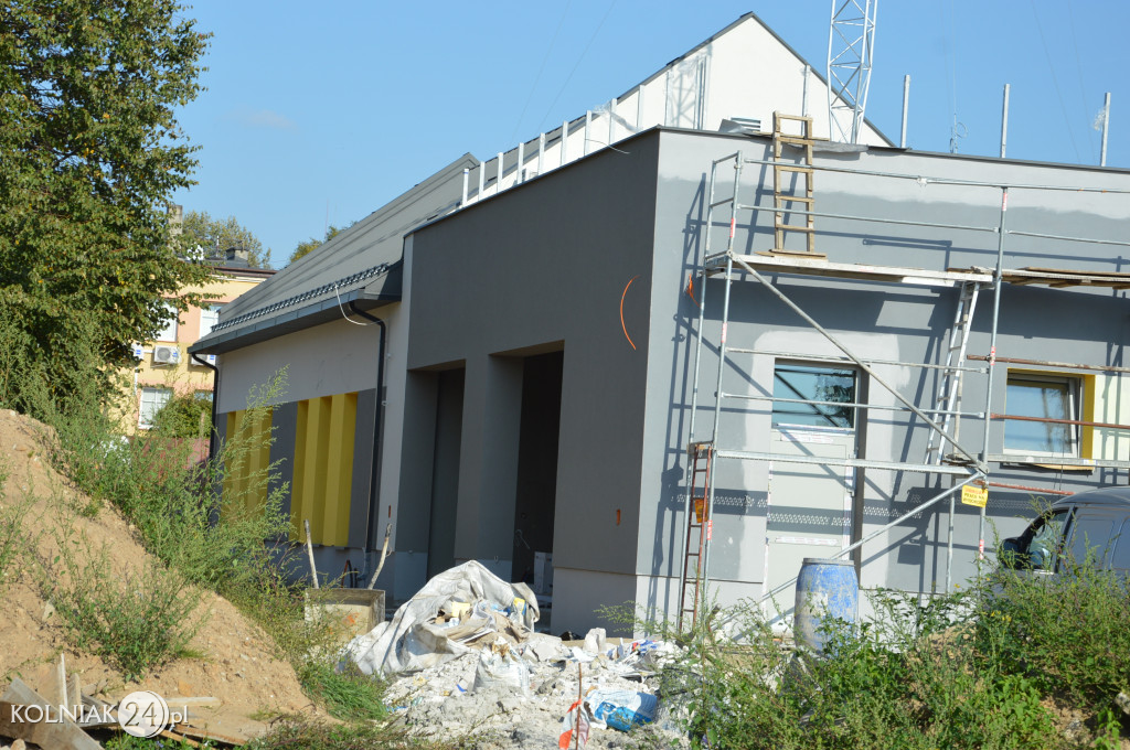 Budynek filii łomżyńskiego pogotowia