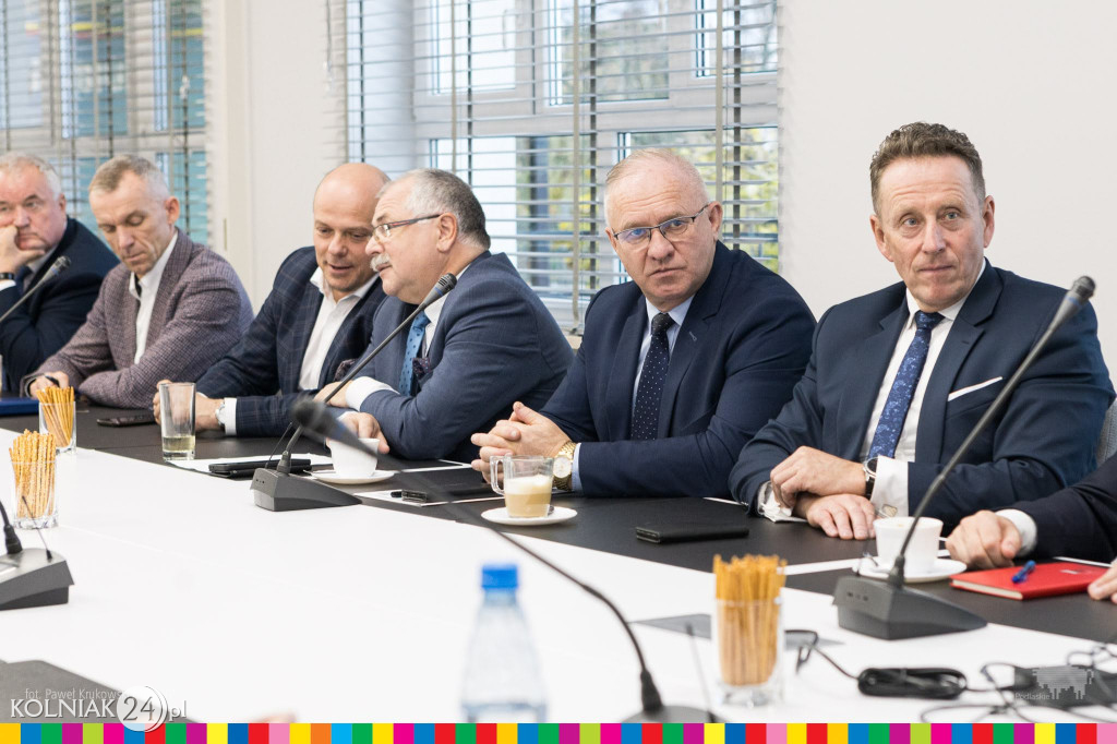 O funduszach europejskich na posiedzeniu starostów