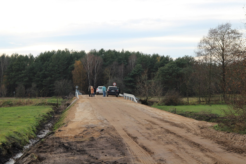 Koniec przebudowy mostu