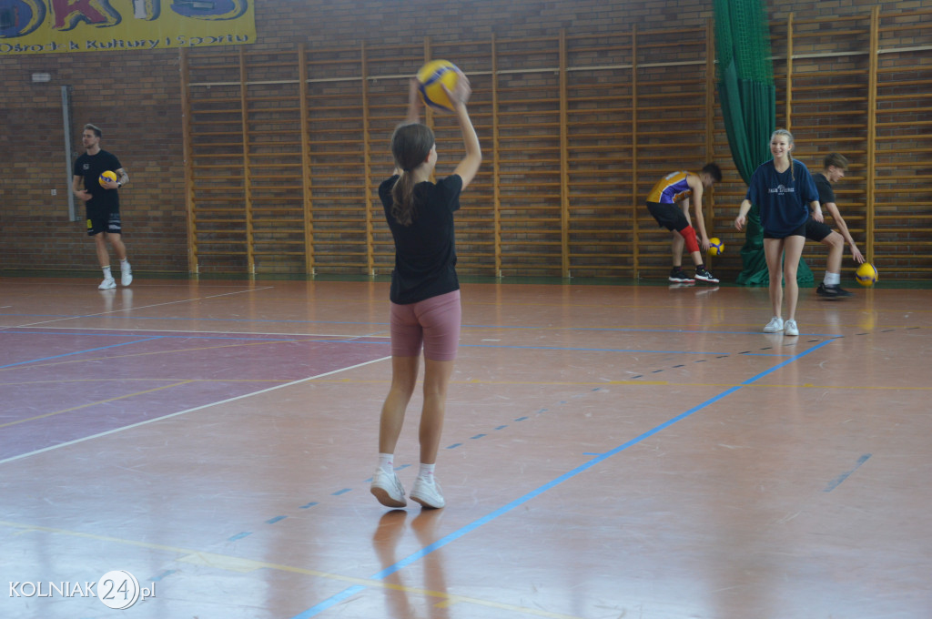 Trening z gwiazdą siatkówki w Kolnie