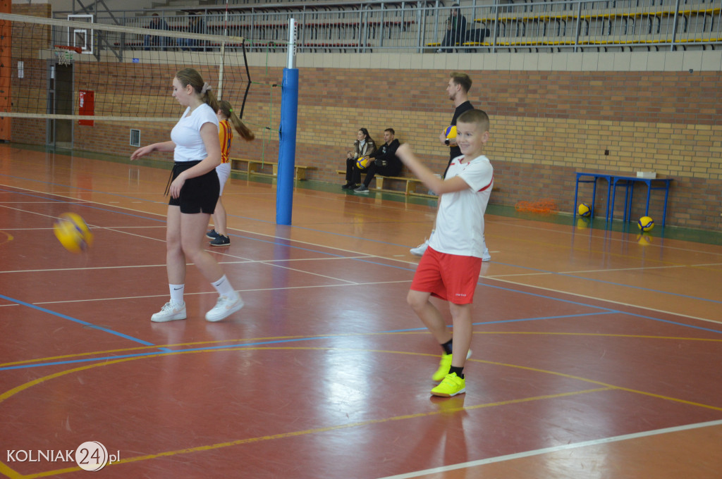 Trening z gwiazdą siatkówki w Kolnie