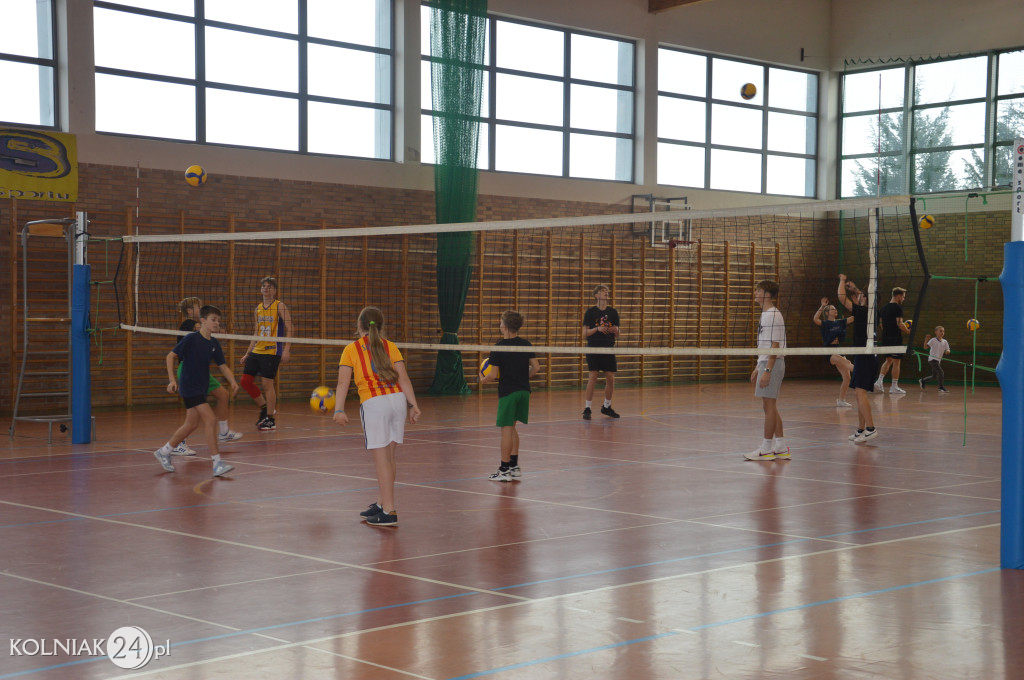 Trening z gwiazdą siatkówki w Kolnie