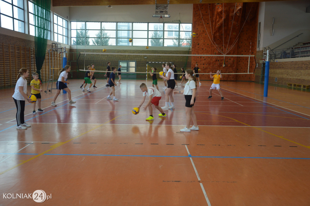 Trening z gwiazdą siatkówki w Kolnie
