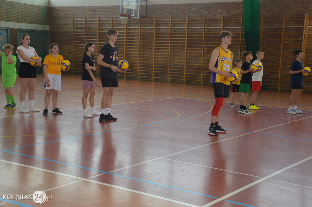 Trening z gwiazdą siatkówki w Kolnie