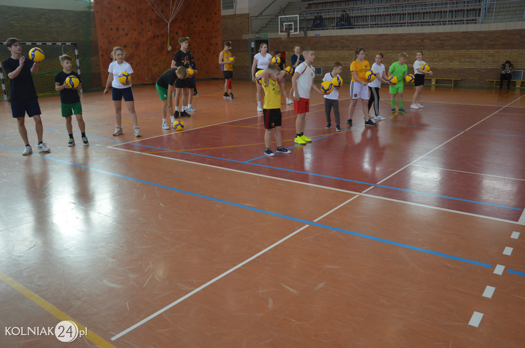 Trening z gwiazdą siatkówki w Kolnie
