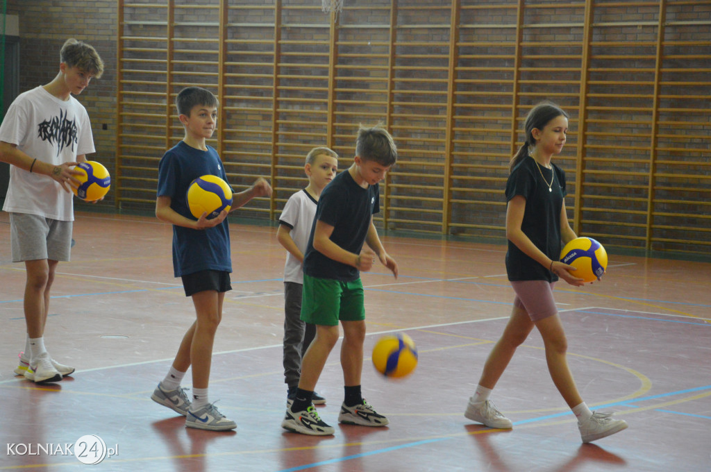 Trening z gwiazdą siatkówki w Kolnie