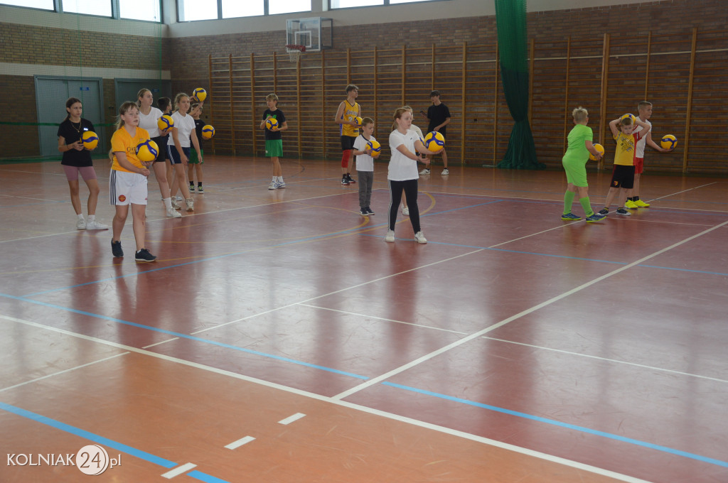 Trening z gwiazdą siatkówki w Kolnie