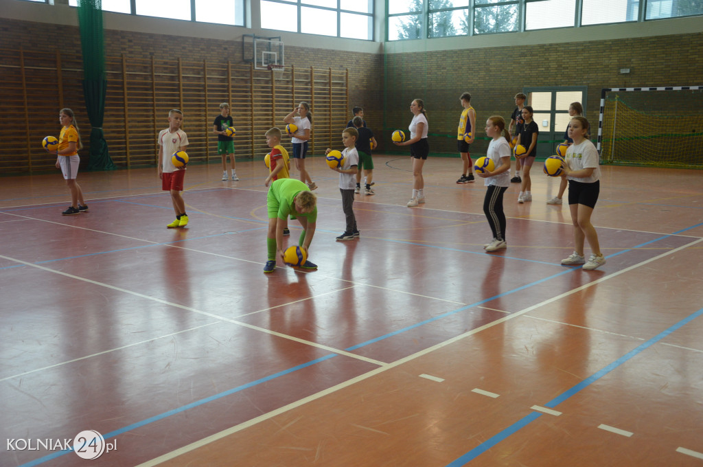 Trening z gwiazdą siatkówki w Kolnie
