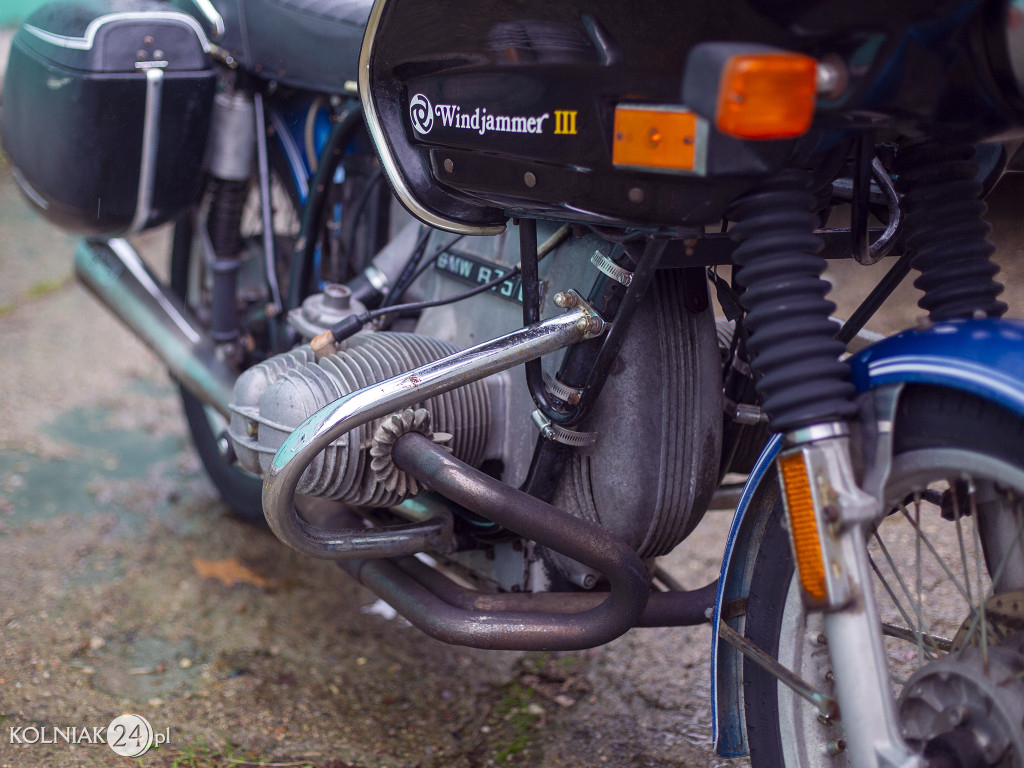 Zabytkowy motocykl BMW
