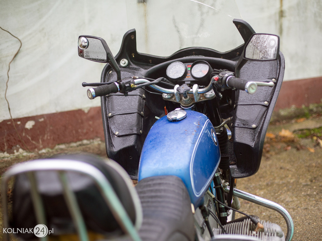 Zabytkowy motocykl BMW