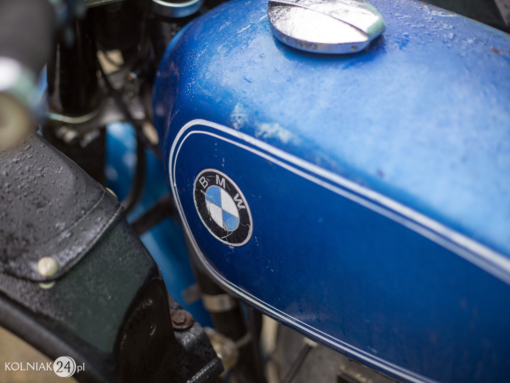 Zabytkowy motocykl BMW