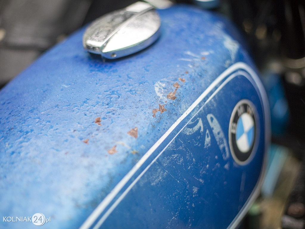 Zabytkowy motocykl BMW