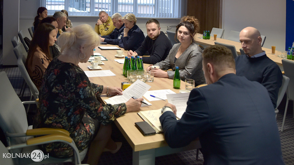 Posiedzenie Komsji Bezpieczeństwa i Porządku