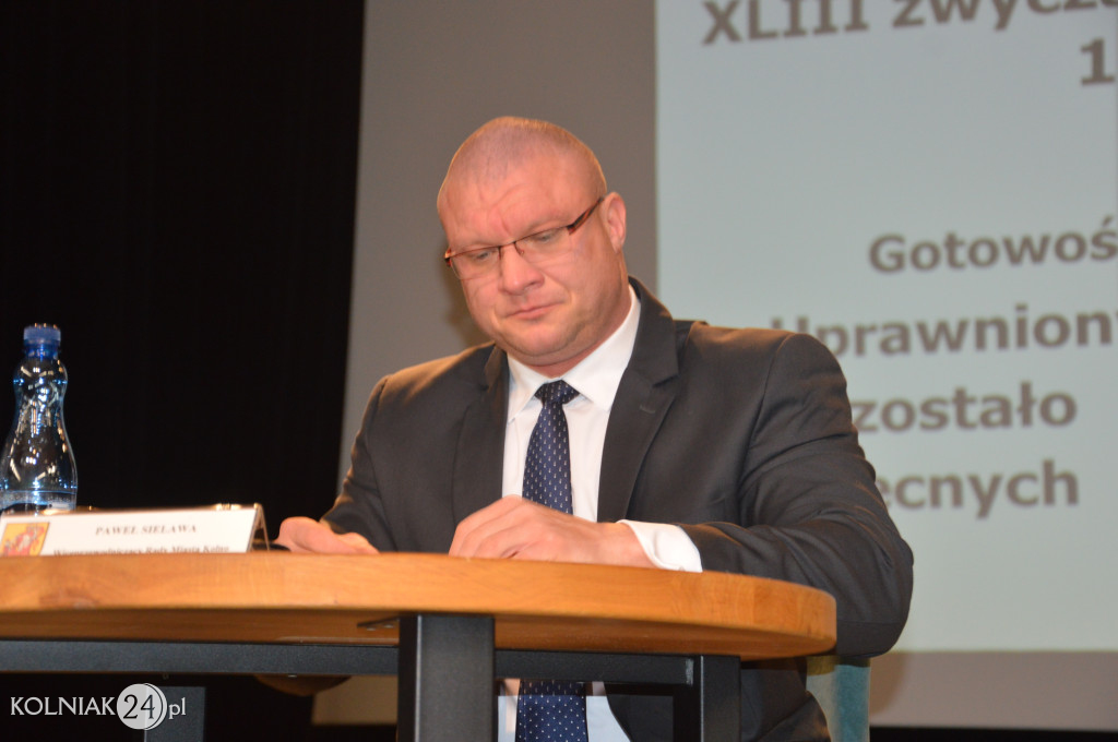 XLIII zwyczajna sesja Rady Miasta Kolno