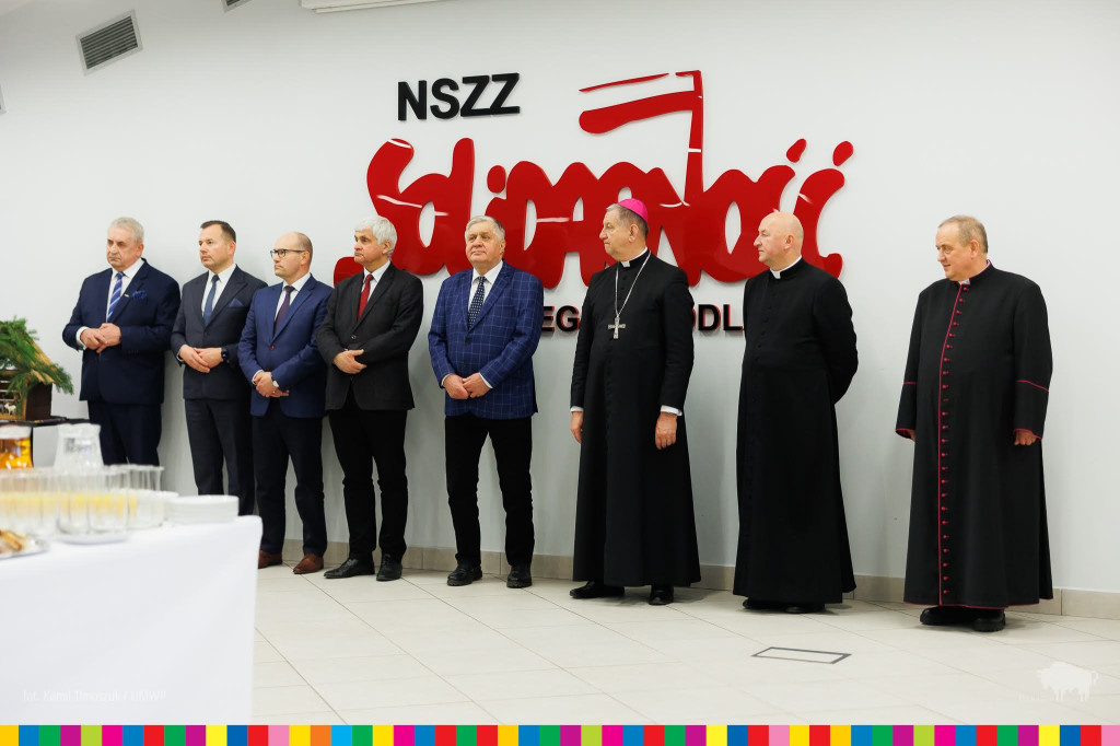 Spotkanie opłatkowe podlaskiej „Solidarności”