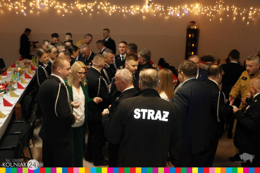Opłatek strażaków ochotników w Stawiskach