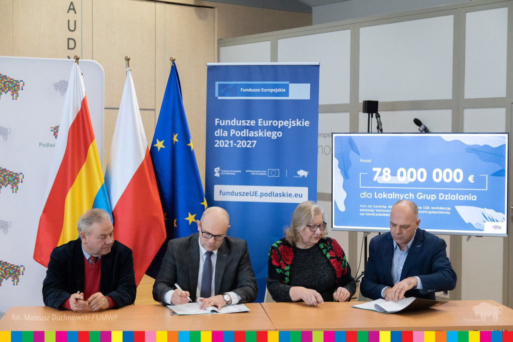 Ponad 78 mln euro z funduszy unijnych na lokalne grupy działania