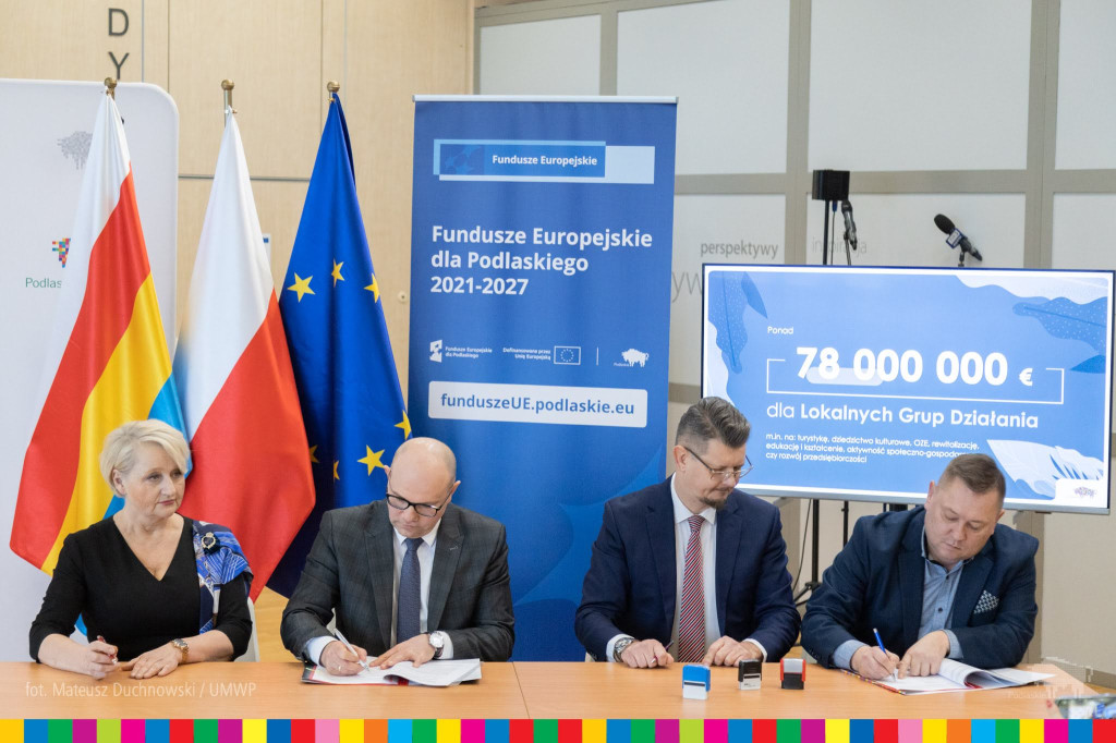 Ponad 78 mln euro z funduszy unijnych na lokalne grupy działania