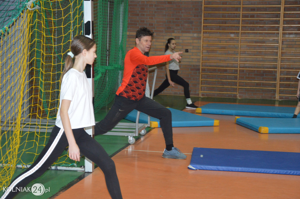 Trening lekkoatletyczny w Kolnie