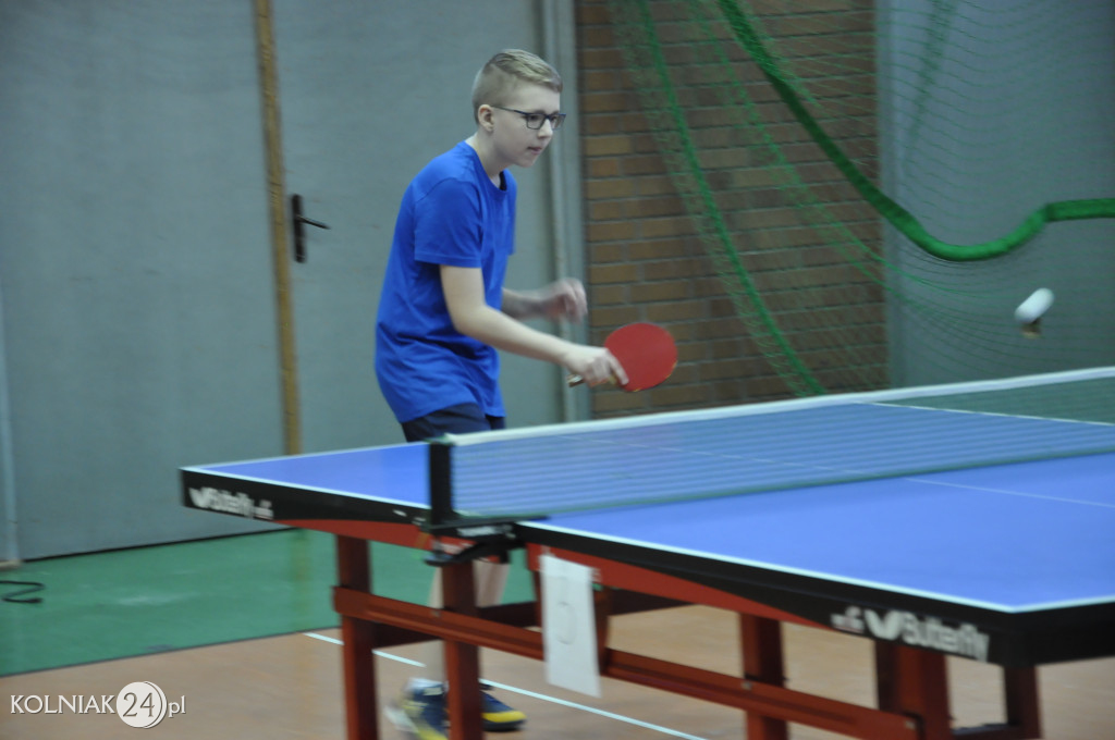 Turniej tenisa stołowego w Kolnie