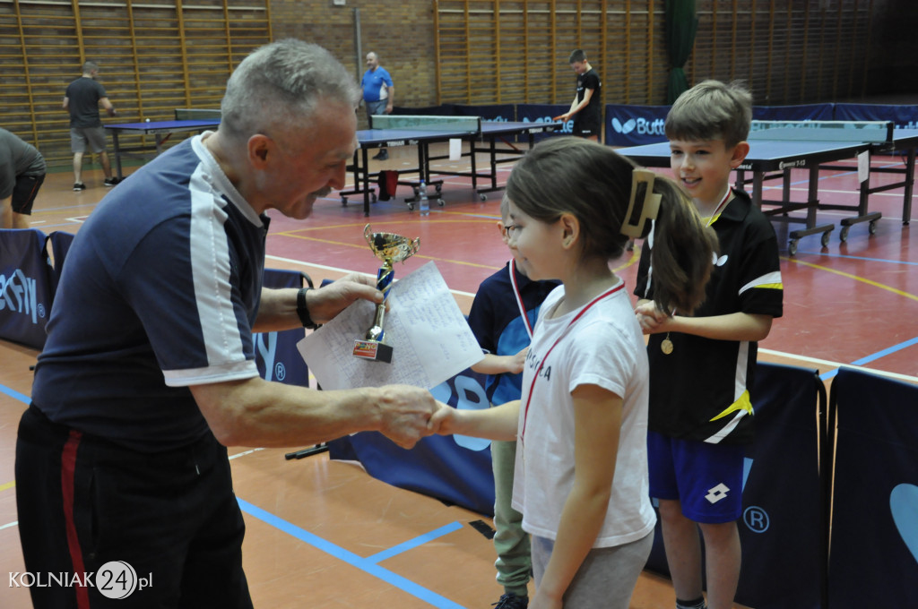 Turniej tenisa stołowego w Kolnie