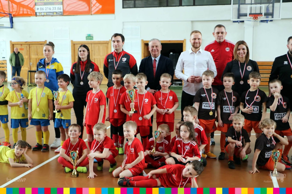 Najmłodsi piłkarze zagrali w Łomży
