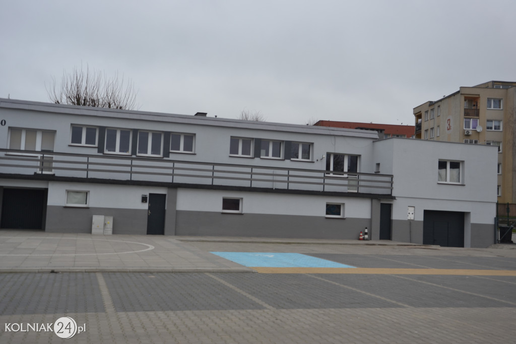 Budynek administracyjny na stadionie