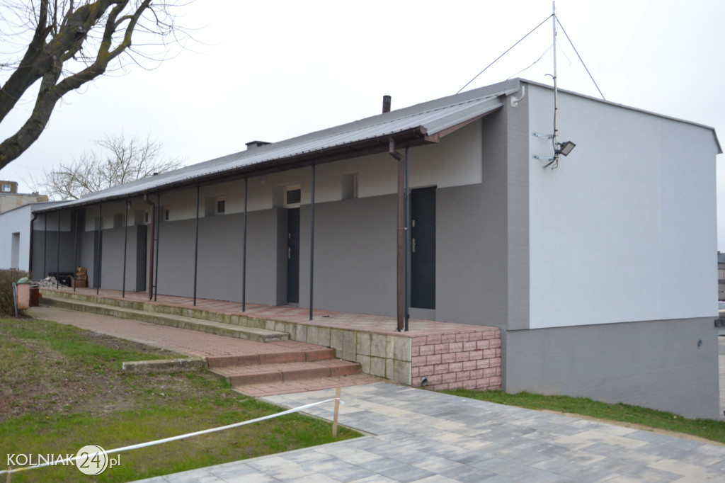Budynek administracyjny na stadionie