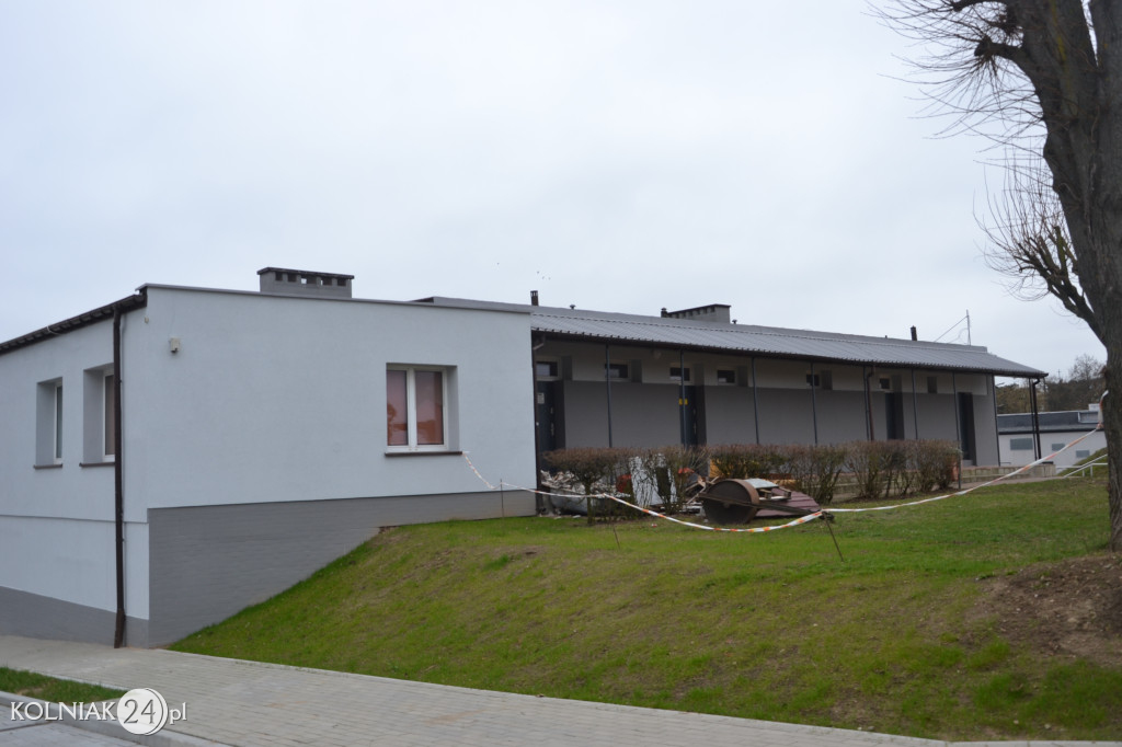 Budynek administracyjny na stadionie
