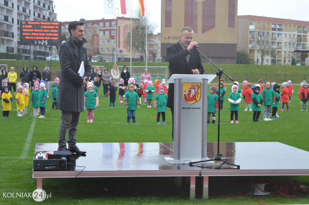 Otwarcie stadionu w obiektywie K. Szostkowskiego